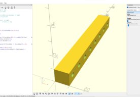 Photo Návrh parametrického 3D modelu v Open SCADe