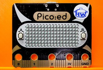 Photo Mikropočítač Pico:ed  kompatibilný s Micro:bitom, programovateľný v Pythone aj v C/C++