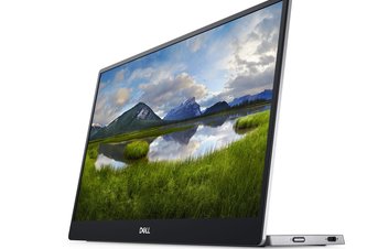 Photo Dell C1422H / Prenosný 14-palcový monitor na mobilnú prácu na dvoch obrazovkách