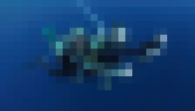 Photo Subnado: Podvodný skúter na ruke