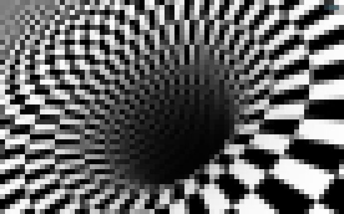 Photo Fascinujúca ilúzia čiernej diery, ktorá oklame váš mozog