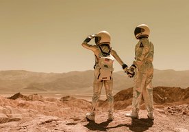 Photo Mohli by ľudia dýchať vzduch na Marse?