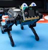 Photo IoT a robotika: robotický pes Micro:bit XGO