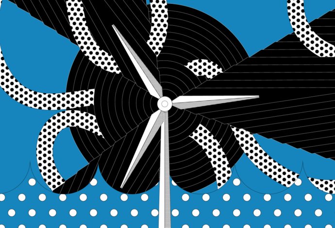 Photo Veterné turbíny by mohli zvrátiť neočakávané účinky klimatických zmien