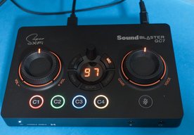 Photo Sound Blaster GC7 Zvukový mixážny pult pre hráčov a streamerov