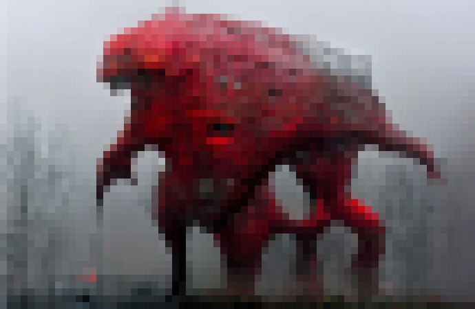 Photo Trochu desivá predstava sveta ovládaného položivými biologickými kreaturami 