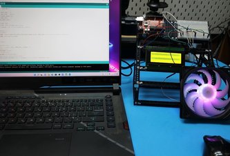 Photo Ovládanie a meranie otáčok a farebných efektov PC ventilátora Arduinom