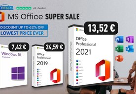 Photo Získajte doživotnú licenciu na Microsoft Office 2021 za 13,52 € a Windows za 7,42 € na Godeal24!