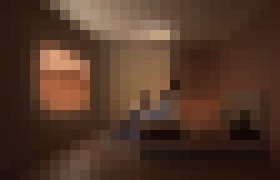 Photo ‎Šikovný nápad: HD projektor zabudovaný do stropnej lampy  