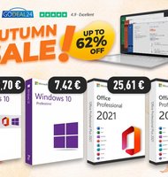 Photo Získajte doživotný Office 2021 už od 13,52 €! Windows 10 hviezdy za 6,14 €! Ďalšie zľavy v jesennom výpredaji Godeal24!