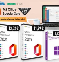 Photo Kúpte si doživotný MS Office od 11,99 € a originálny OS Windows už od 6,14 €!