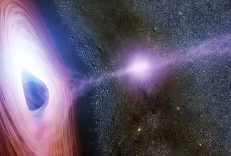 Photo Hmota vyvrhnutá pri zrážke neutrónových hviezd zdanlivo 7 násobne prekonala rýchlosť svetla