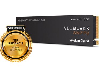 Photo WD Black SN770 NVMe 1 TB / Rýchlik do vášho PC