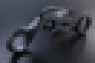 Photo Autonómna robotická trojkolka ako vystrihnutá z dystopickej budúcnosti