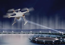 Photo Laserom nabíjaný dron môže zostať vo vzduchu neobmedzene dlho