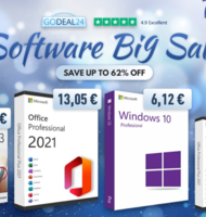 Photo Výpredaj Godeal24: Získajte Windows 10 za 6,12 € a Office 2021 za 13,05 €! Viac PC nástrojov za najlepšiu cenu!