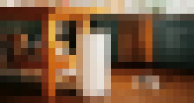 Photo Hightech odpadkový kôš premieňa zvyšky jedla na krmivo