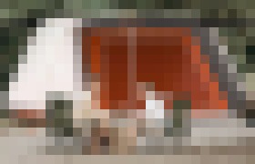 Photo LightTent-AIR: Nafukovací stan so zabudovanou fotovoltaikou