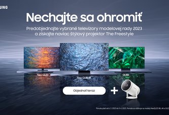 Photo Pri predobjednávke nových TV Samsung Neo QLED a OLED dostanete projektor The Frestyle