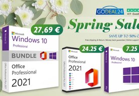 Photo Zvýšte svoju efektivitu s MS Office 2021 len za 13 € a Windows 11 len za 10 € na Godeal24!