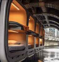 Photo Obytné moduly pod mostami prinesú cenovo dostupné bývanie pre bezdomovcov 