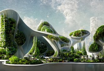 Photo Takto budú podľa umelej inteligencie vyzerať mestá v roku 2050