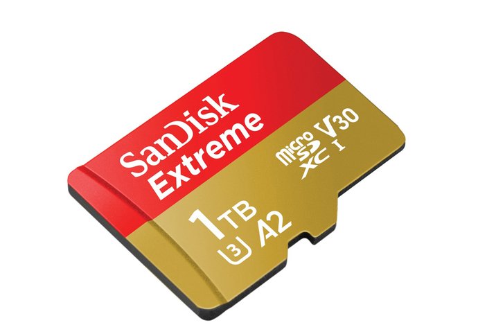 Photo SanDisk Extreme 1TB / Veľa miesta na vaše videá