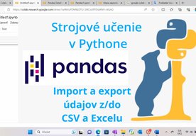Photo ML v Pythone 3 – export a import údajov vo formáte CSV a Excel
