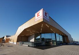Photo Na Slovensku vyrástla jedinečná predajňa: Zelený Kaufland budúcej generácie využil pri stavbe drevo namiesto betónu