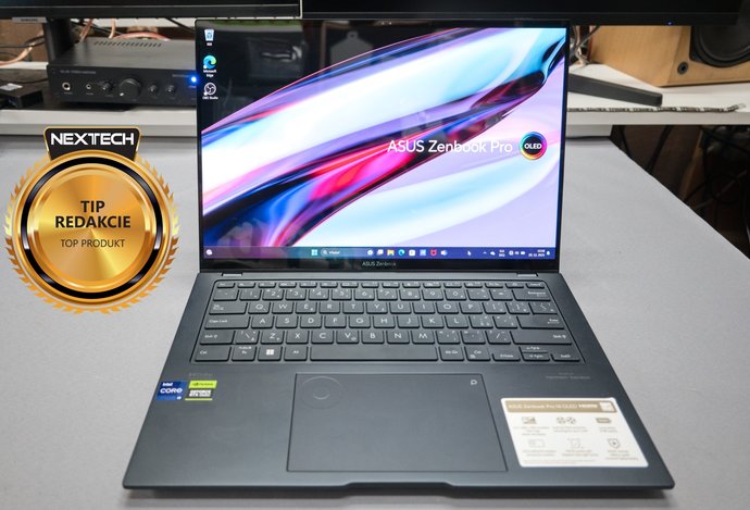Photo ASUS Zenbook Pro 14 OLED výkonný kompaktný notebook pre profesionálov