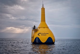 Photo Bójový absorbér generuje 3 až 5-krát viac energie ako plávajúce veterné elektrárne  