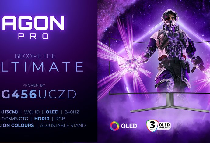 Photo Uvolněte herní sílu s epickým 44,5” OLED monitorem AOC