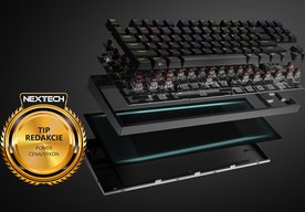 Photo Genesis Thor 404 TKL Kailh Box Brown V2 / Zlepšená legenda