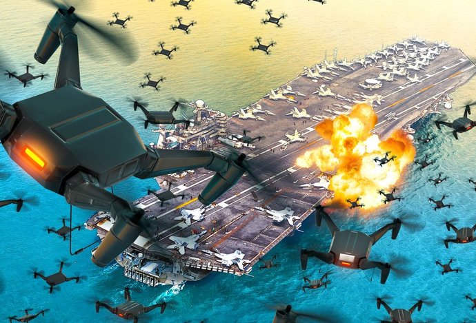 Photo Úplne nový typ roja dronov by mohol spôsobiť revolúciu vo vedení vojenských konfliktov