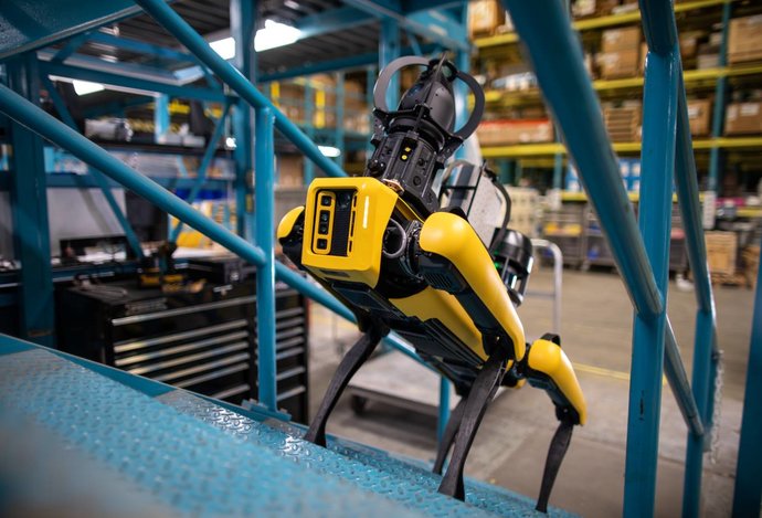 Photo Robotický pes bude plašiť vtáky na letiskách 