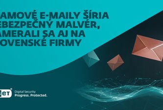 Photo Na slovenské firmy zacielil nebezpečný malvér, ESET odhalil ako sa kamufluje