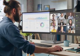 Photo Philips 49B2U6900CH / Ultraširokouhlý zakrivený firemný monitor s webovou kamerou