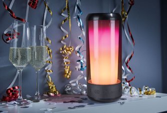 Photo Silvercrest Rhythm Light / Bluetooth reproduktor s farebnými efektmi   