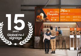 Photo Samsung Electronics sa už pätnásť rokov drží na čele globálneho trhu výrobcov digitálneho značenia