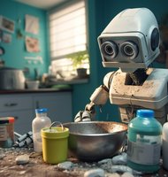 Photo Nový humanoidný robot dokáže variť aj upratovať rýchlejšie ako človek