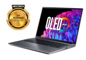 Photo Acer Swift X 14 (SFX14-72G-78GH) / Ešte výkonnejší pomocník na cesty