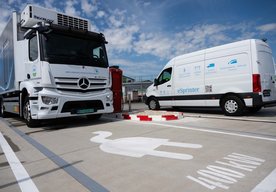 Photo ZSE Drive otvára prvú nabíjaciu lokalitu pre nákladné elektromobily