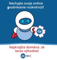 Photo Spúšťame akciu na nové registrácie najkrajšej domény .sk!