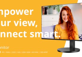 Photo Objevte rozlišení QHD a obnovovací frekvenci 100 Hz s monitorem USB-C Q27B3CF2 od společnosti AOC pro domácnosti a firmy