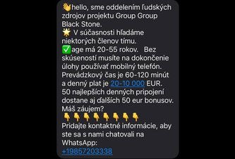 Photo Hľadáte si novú brigádu? Pozor, aby sa z vás nestal biely kôň. Objavil sa nový typ podvodu