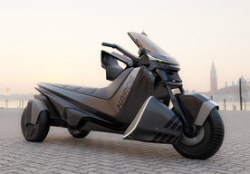 Photo Unikátne riešenie pre naklápacie trojkolesové vozidlá, aby sa neprevrátili v zákrutách