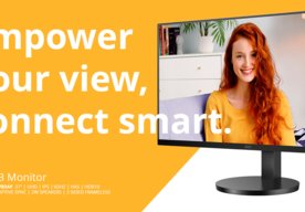 Photo AOC představuje 27″ monitory U27B3A a U27B3AF: cenově dostupné 4K monitory s IPS panely