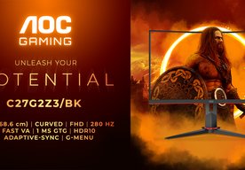 Photo Cenově dostupný 27″ monitor vyvažující pohlcení a rychlost AOC GAMING C27G2Z3/BK: Proklestěte si cestu k vítězství díky 280 Hz