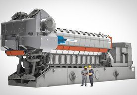 Photo Obrovský lodný motor prerobili na vodíkový pohon 