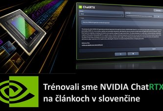 Photo NVIDIA ChatRTX lokálny - AI model ktorý sa učí na vašich dokumentoch